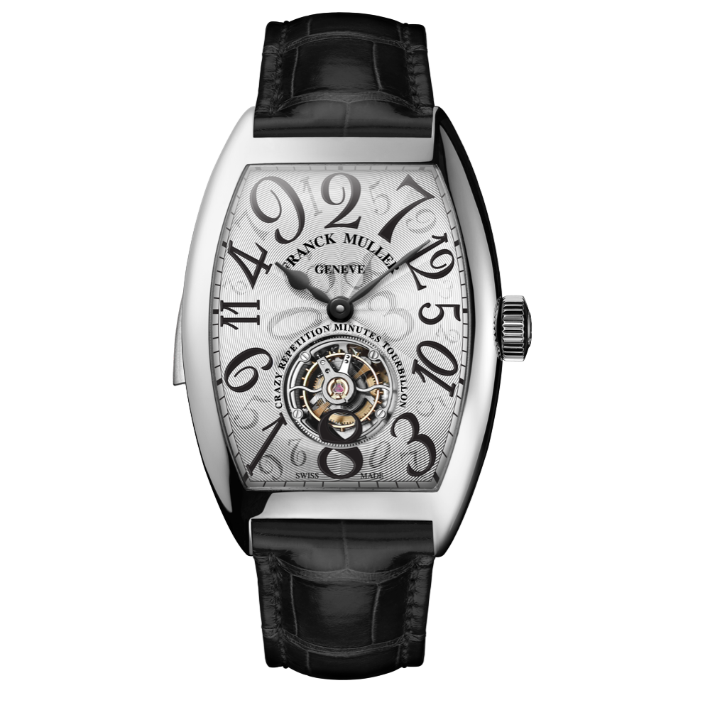 Cintrée Curvex Crazy Hours Répétition Minutes Tourbillon - Franck